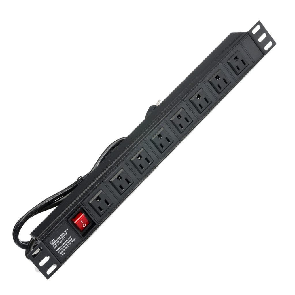 REGLETA PDU P/RACK 8TOMAS WIREPLUS