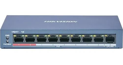 SWITCH 8 PUERTOS DS-3E0109P-E/M HIKVISION