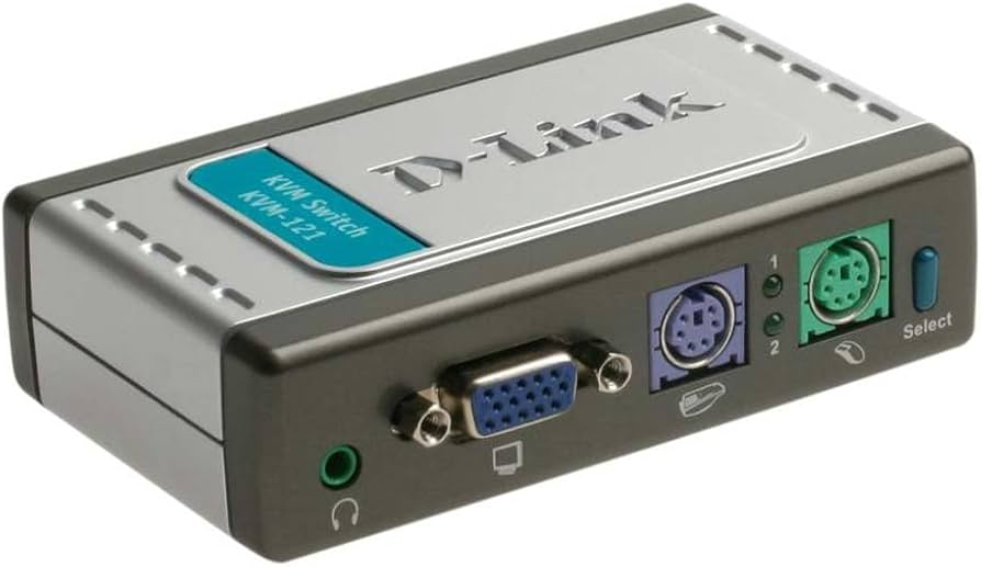 SWITCH D-LINK KVM-121 2PORT