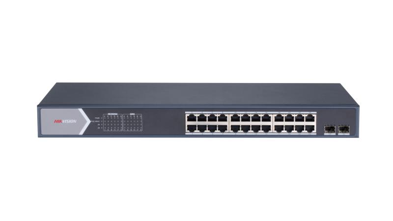 SWITCH HIKVISION DS-3E0526P-E/M 24PORT GIGABIT POE