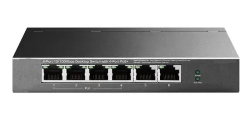 SWITCH STC 4 PUERTOS-S0204P GIGABIT POE