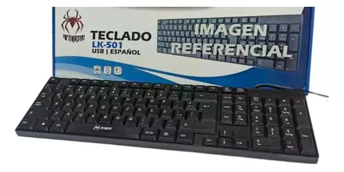 TECLADO SPIDERTEC LK-501 USB 102 TECLAS