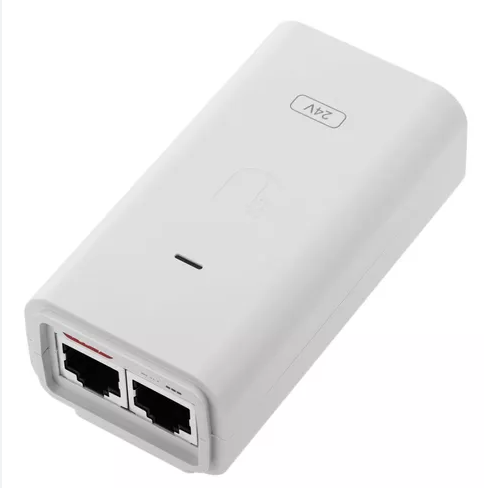 ADAPTADOR  INJECTOR, 24VDC, 24W, GBIT BLANCO POE-24-24W-G-WH