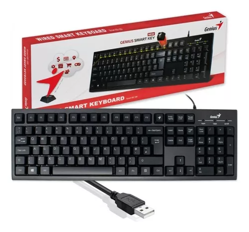 TECLADO GENIUS SMART KEY SLIMSTAR C126