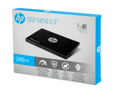 DISCO DURO SOLIDO HP S650 240GB SSD 2.5 SATA3