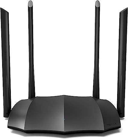 ROUTER TENDA WIFI DOBLE BANDA 11AC DE 1200MBPS, 4 PUERTOS GIGABIT AC8