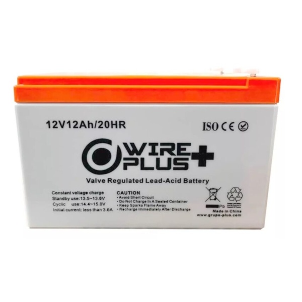 BATERIA WIREPLUS+ 12V - 12AH