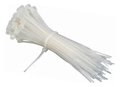 TIRRAP WIREPLUS+3.6mm X 30cm BLANCO 100U