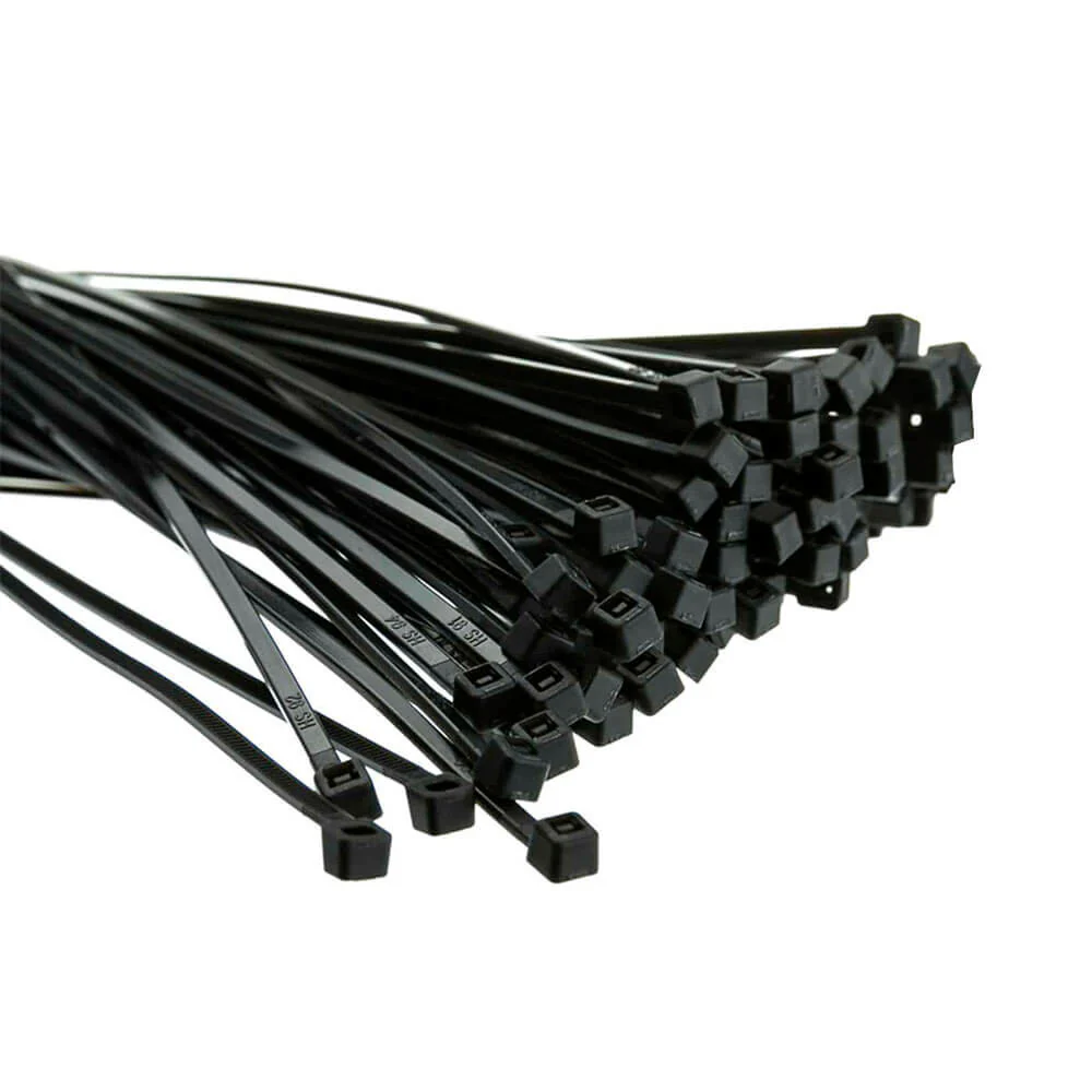 TIRRAP WIREPLUS+ 3.6mm X 20cm NEGRO 100U