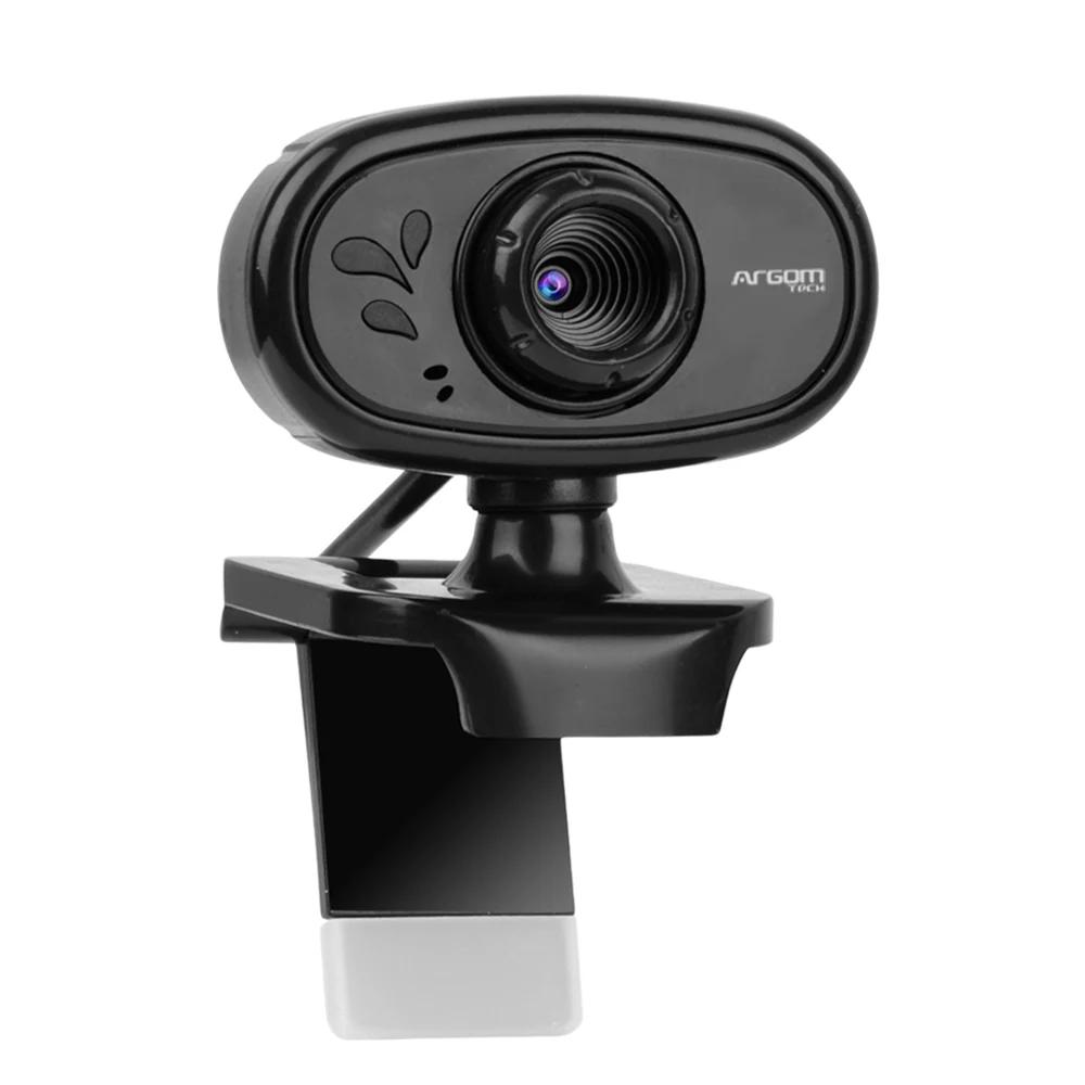 CAMARA WEB ARGOM CAM20 HD VIDEO BUILT IN MICROPHONE 720P ARG-WC-9120BK
