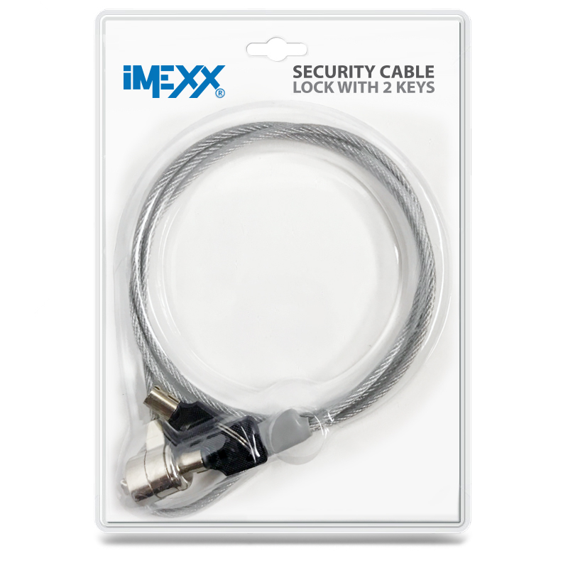 GUAYA DE SEGURIDAD PARA LAPTOP IMEXX 25419