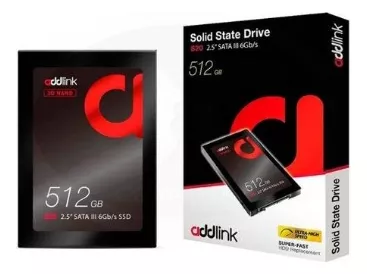 DISCO SOLIDO ADDLINK 512GB 2.5 SATA III 6Gb/s 33-315D