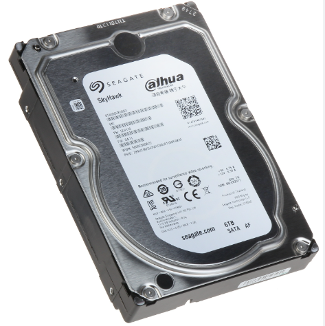 DISCO DURO HDD 3.5 6TB SEAGATE SKYHAWK DAHUA ST6000VX008