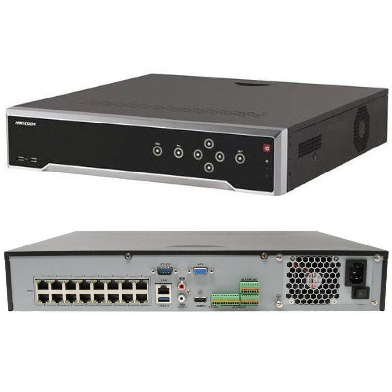 NVR 32 CANALES HIKVISION HASTA 8MP VGA DS-7732NXI-K4