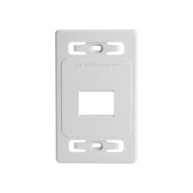 PLACA DE PARED KEYSTONE 2 SALIDAS KFP-S-02-02S
