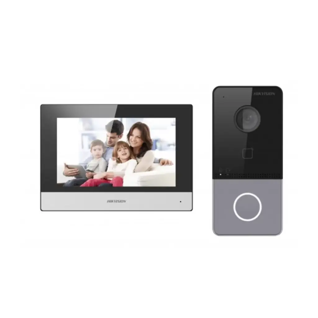 KIT DE VIDEO PORTERO IP 2MP DS-KIS605-P