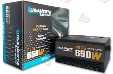 FUENTE DE PODER CERTIFICADA GIGAHERTZ 650W