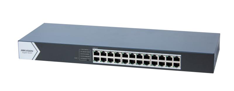 SWITCH 24 PUERTOS GIGABIT HIKVISION CAPA 2 DS-3E0524-E