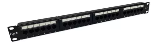 PATCH PANEL CAT 6  NETLINKS, DISTRIBUIDOR DE RED DE 24 PUERTOS PANEL-624