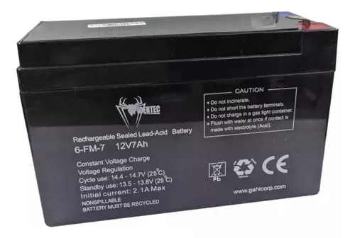 BATERIA UPS 12V 7AMP SPIDERTEC