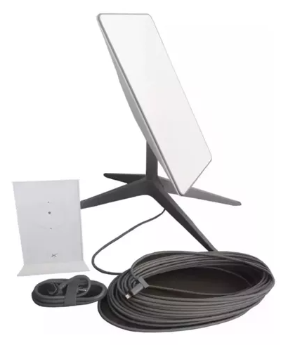 ANTENA STARLINK SATELITAL KIT GLOBAL CONNECTIVITY + ADAPTADOR STARLINK ETHERNET V2 1GBPS