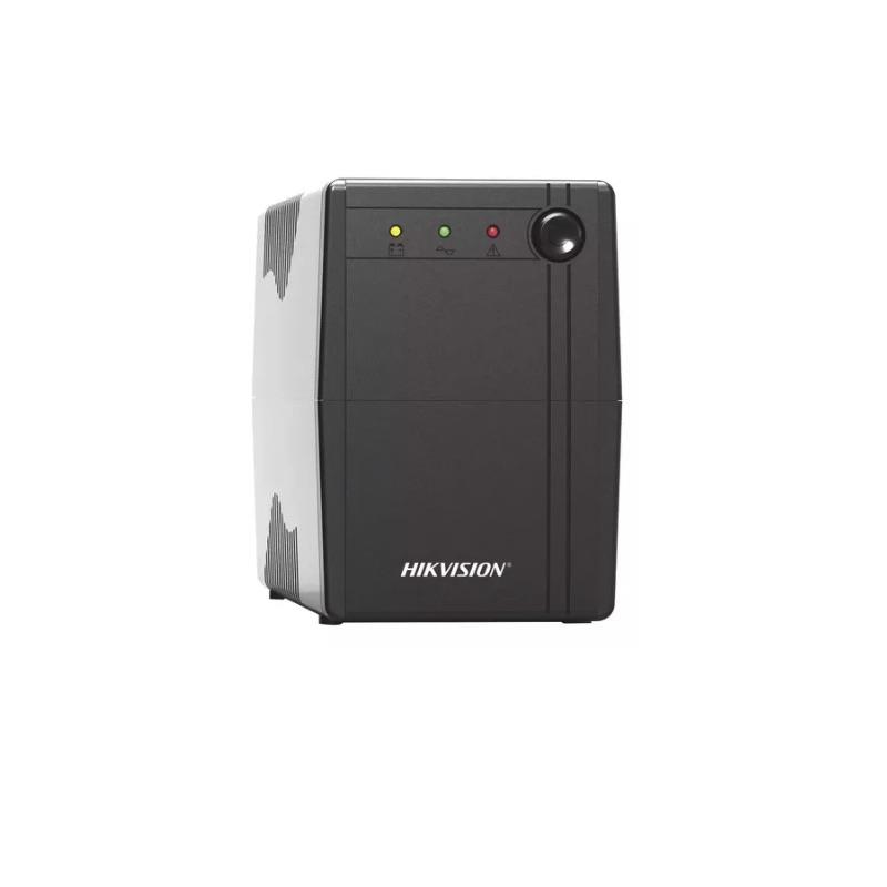 UPS DE 600VA/360W HIKVISION DS-UPS-600-x/US PROTECCION CONTRA SOBRECARGA Y DESCARGA 6 TOMAS NEMA 5-15R