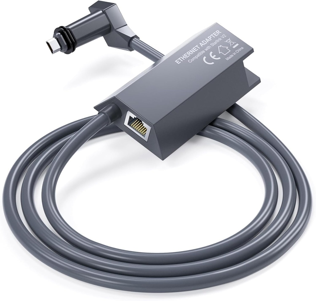 ADAPTADOR STARLINK ETHERNET V2 1GBPS