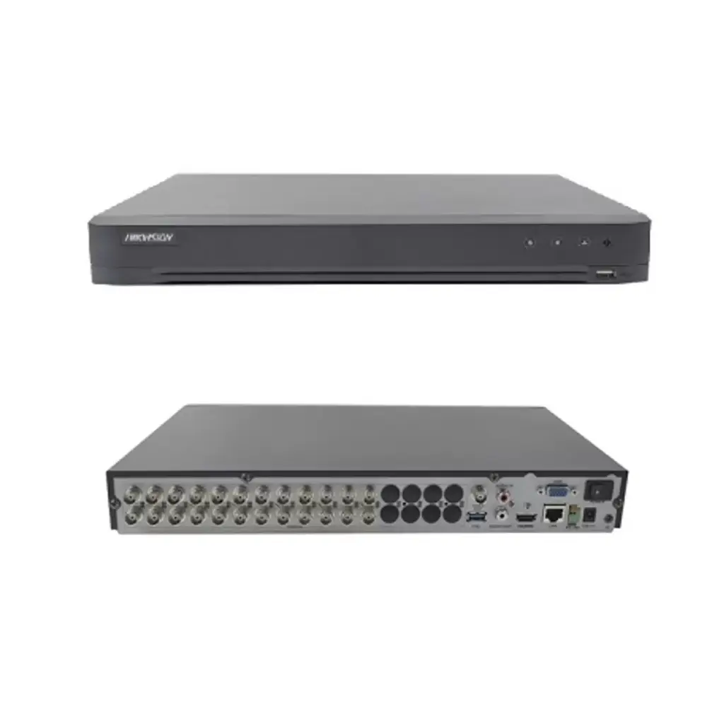 DVR 24 CANALES TURBO HD 1080P 2 SATA 10TB DS-7224HGHI-K2 HIKVISION