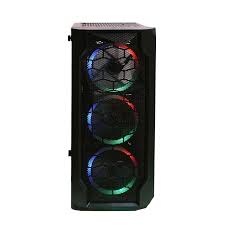CASE SPIDERTEC GAMING 8010 ATX 3 FAN LED RGB PANEL VIDRIO TEMPLADO USB 3.2/USB 2.0