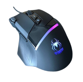 MOUSE SPIDERTEC GAMING LKG-121 8 BOTONES RGB LED OPTICO USB