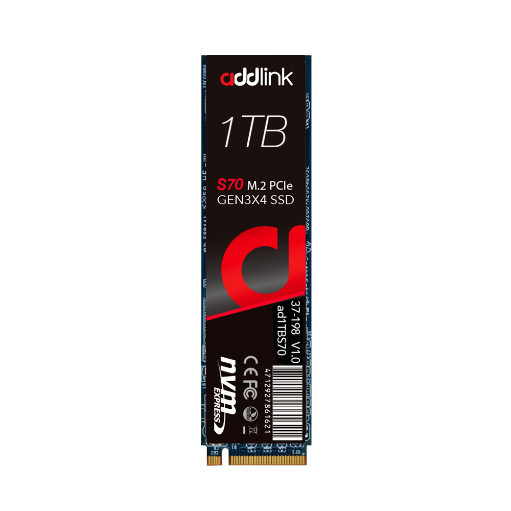 DISCO SOLIDO ADDLINK 1TB SSD S68 M.2 PCIe GEN3x4