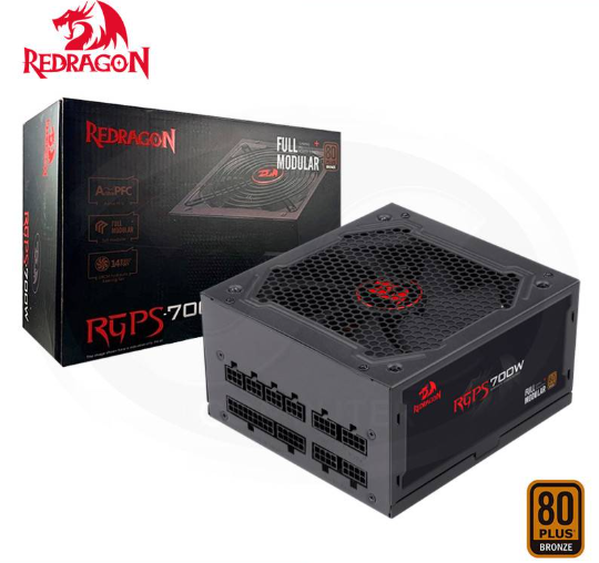 FUENTE DE PODER 700W FULL MODULAR REDRAGON GC-PS005 RGPS-700W