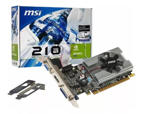 TARJETA DE VIDEO MSI N210-MD1GB PCI-EXPRESS DVI 1GB