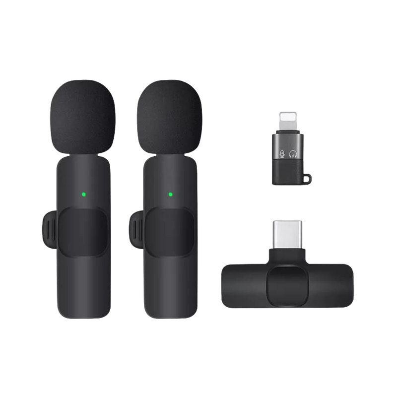 MICROFONO INALAMBRICO K9 DUAL PARA IPHONE
