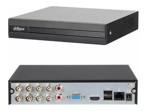 XVR 4 EN 1 HIBRIDO 8CH 2MP DAHUA + 2CH IP 6MP DH-XVR1B08-I