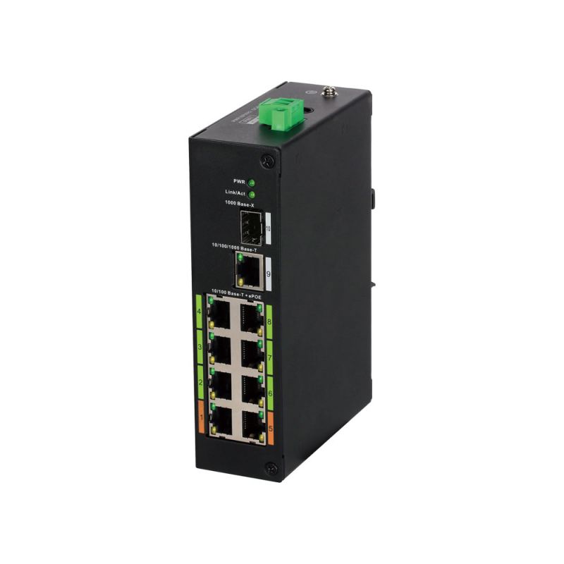 SWITCH DAHUA 8 PUERTOS ETHERNET POE DH-LR2110-8ET-120