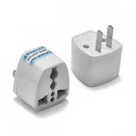 ADAPTADOR DE CORRIENTE EUROPEO A AMERICANO 3 PINES