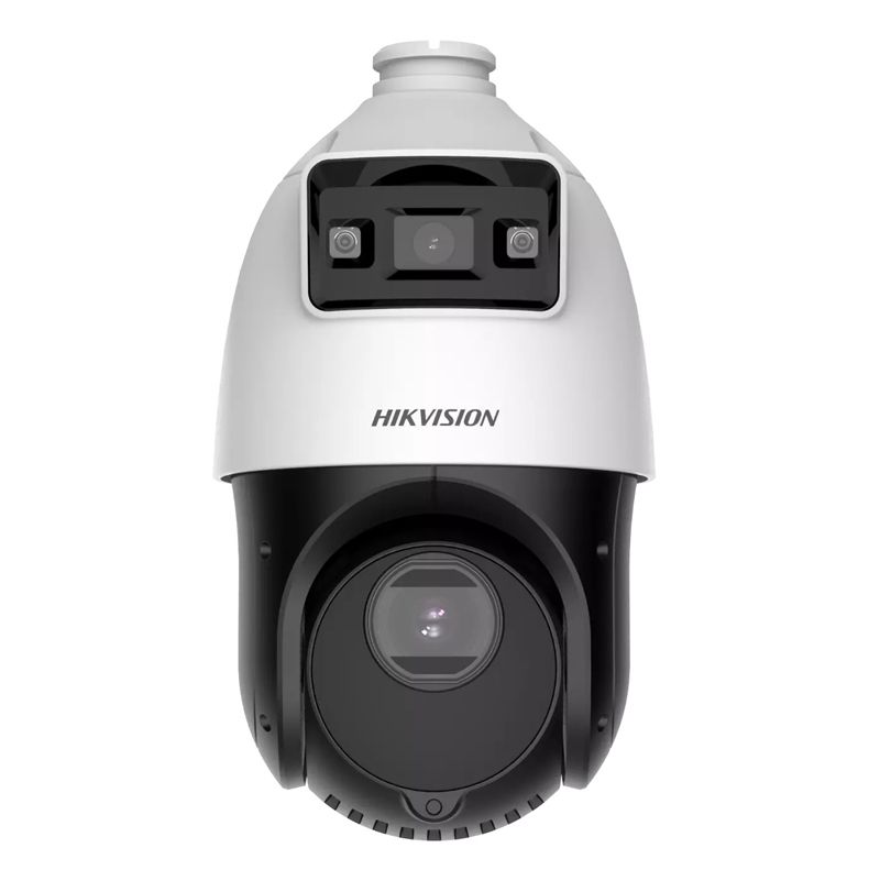 CAMARA TIPO DOMO PTZ IP 4 MEGAPIXEL DS-2SE4C425MWG-E CON CAMARA PANORAMICA