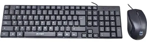 KIT TECLADO Y MOUSE SPIDERTEC LK-201