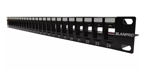 PATCH PANEL UTP Keystone de 24 puertos KPNLS-F1-24-01S