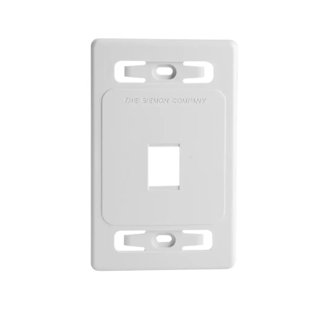 PLACA DE PARED 1 SALIDA MOLDULAR MAX MX-FP-S-01-02B