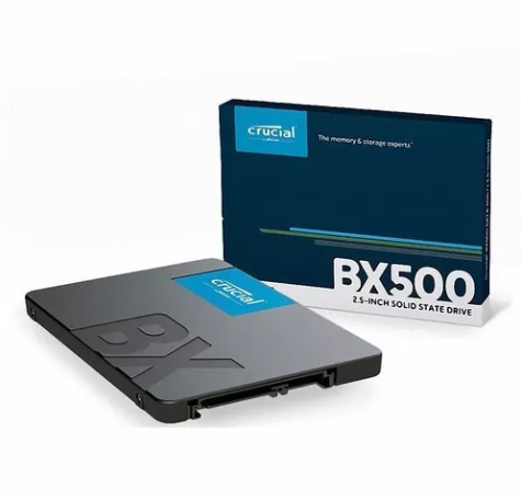 DISCO DURO CRUCIAL 500GB SSD 2.5 SATA BX500