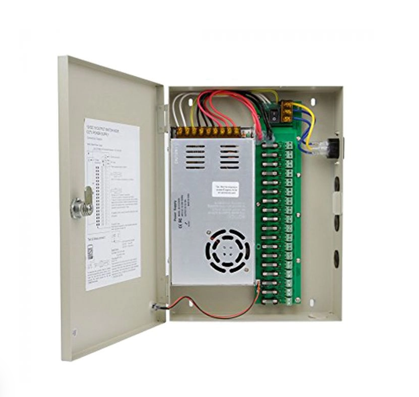 FUENTE DE PODER 12V 20A 18CH STC-20A18CHC