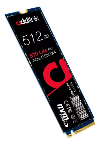 DISCO SOLIDO ADDLINK 512GB S70 M.2 2280 ADS512GBS70LTM2P