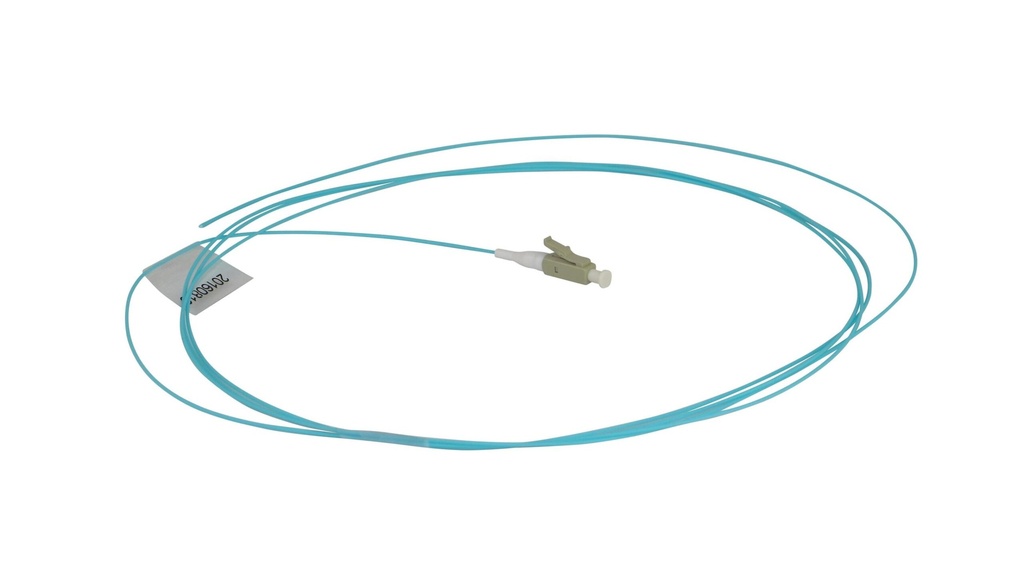 PIG TAIL FIBRA OPTICA LC/UPC-OM3-SX-0.9-1M (AQUA BLUE) QNET
