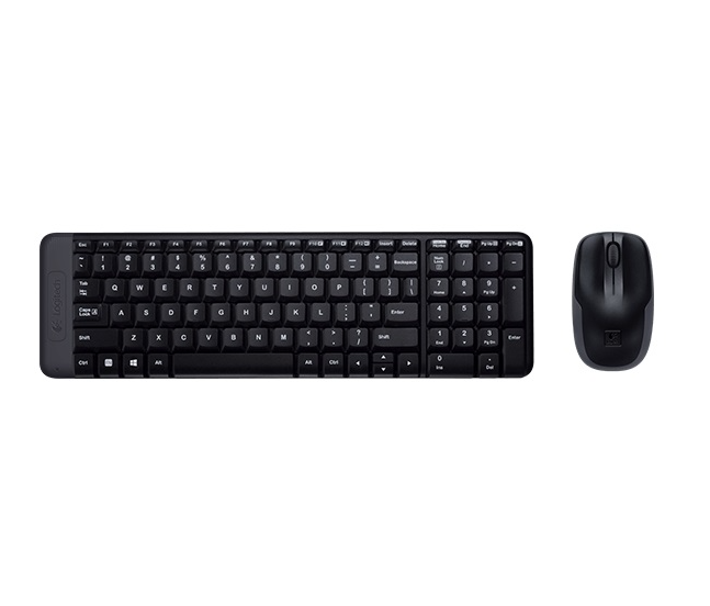 COMBO TECLADO MOUSE LOGITECH INALAMBRICO MK220