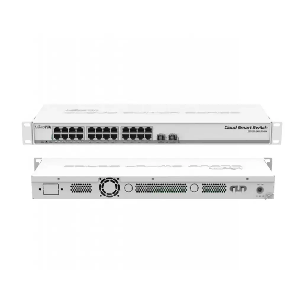 CLOUD SMART SWITCH 326-24G-2S+RM with SwitchOS CSS326-24G-2S+RM RACKMOUNT CASE