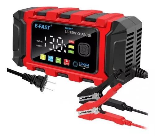 CARGADOR PARA BATERIA DE CARRO 12V 6A TK-360