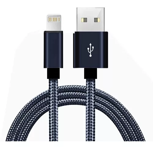 CABLE PARA IPHONE TIPO TELA