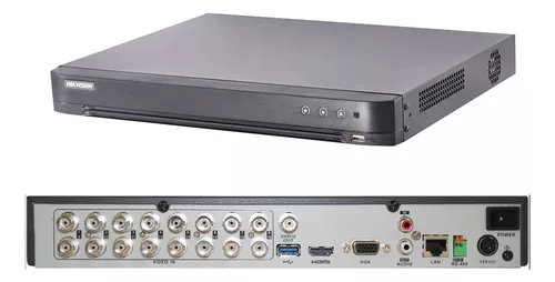 DVR 16 CANALES TURBO HD iDS-7216HUHI-M2/4A+16/4 8MP + 8 IP + 4A
